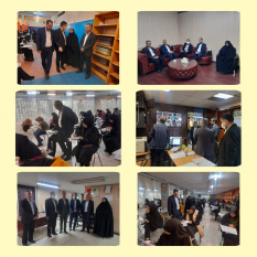 برگزاری آزمون استخدامی قوه قضائیه ۱۴۰۴ با حضور تعدادی از داوطلبان شرکت کننده در ازمون در حوزه  جهاد دانشگاهی واحد الزهرا(س)